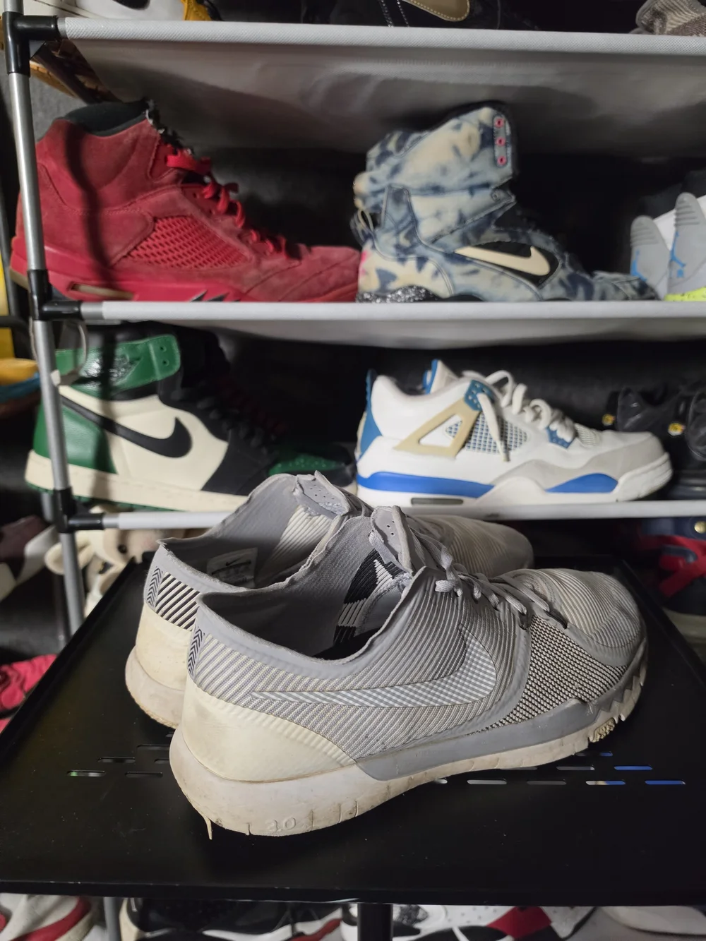 🔥 Nike Free 3.0 Men's Size 11 Light Gray Athletic Training Shoes